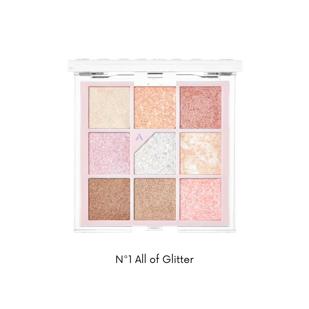 Unleashia Glitterpedia Eye Palette (7 Colours) - Shop at Glowii Beauty