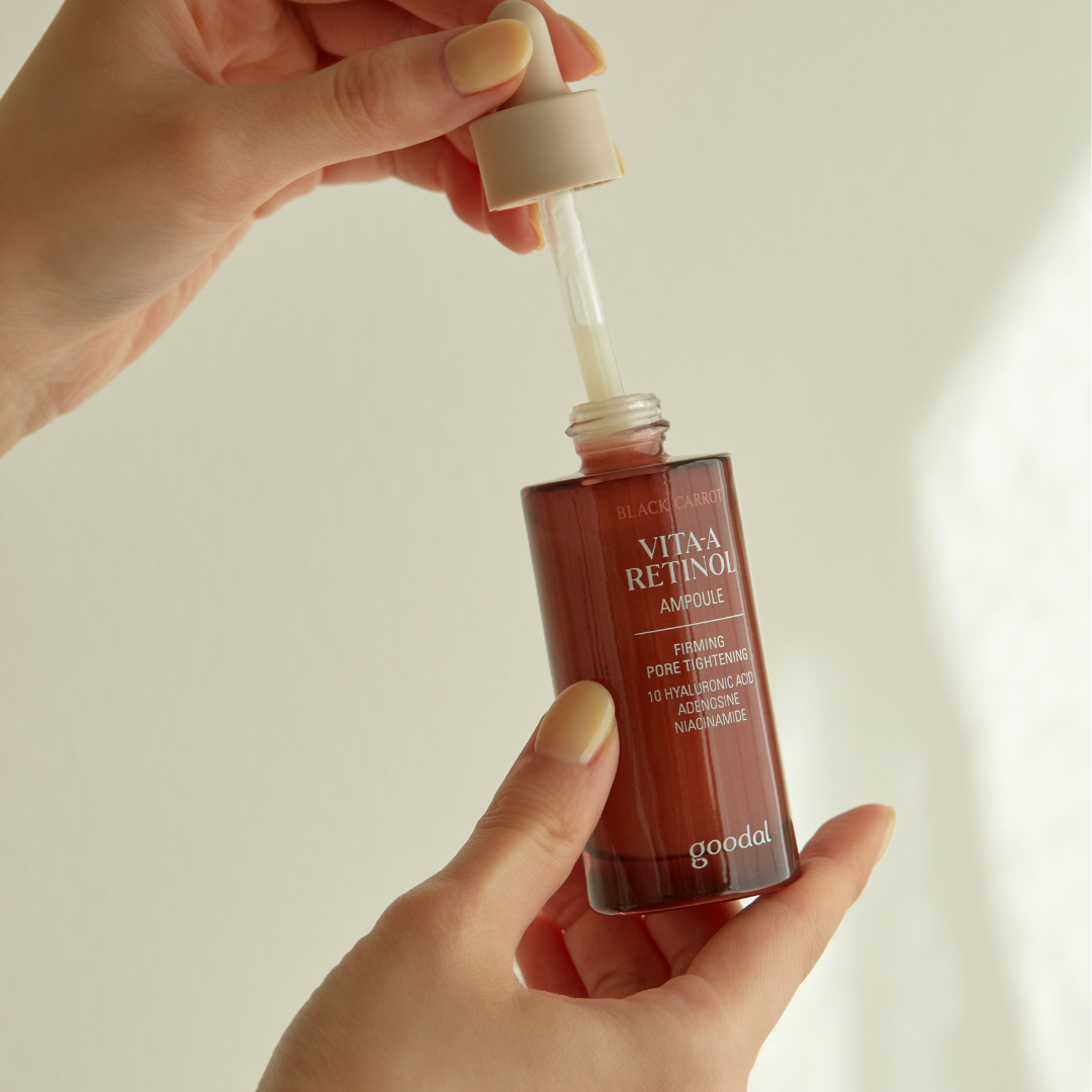 Goodal Black Carrot Vita-A Retinol Firming Ampoule 30mL - Shop now at Glowii Beauty