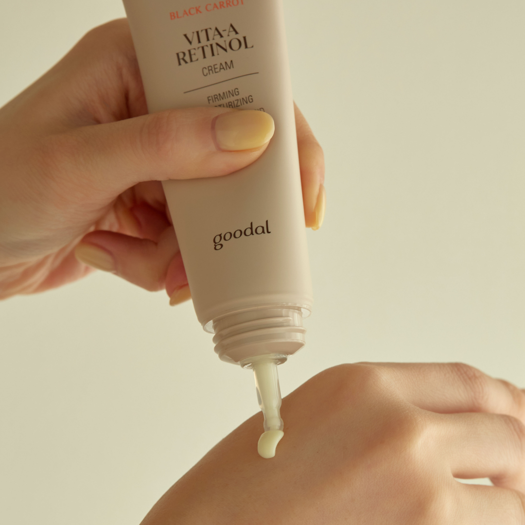 Goodal Black Carrot Vita-A Retinol Firming Cream 50mL - Shop now at Glowii Beauty