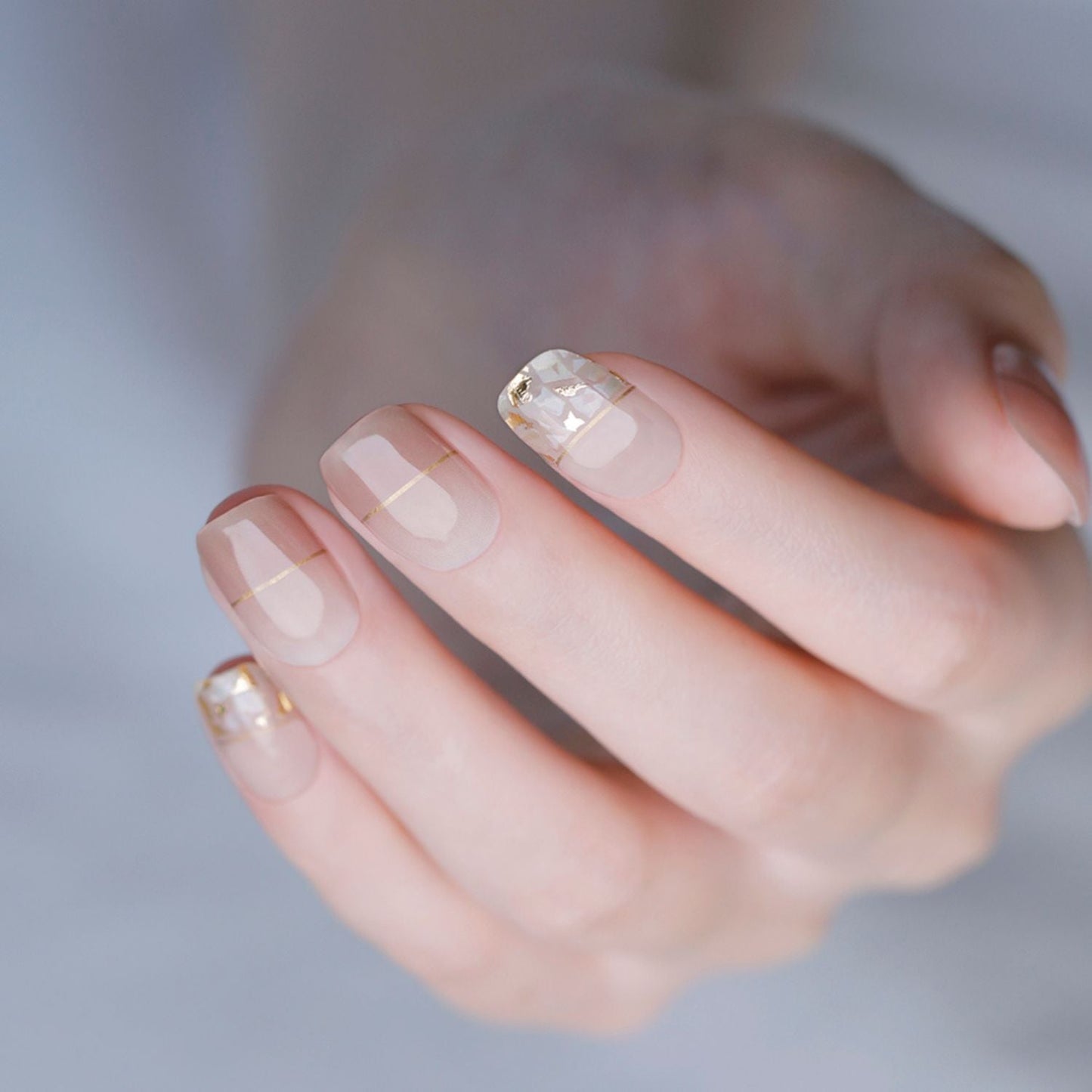 Semi-Cured Gel Nail - N Cream Shell