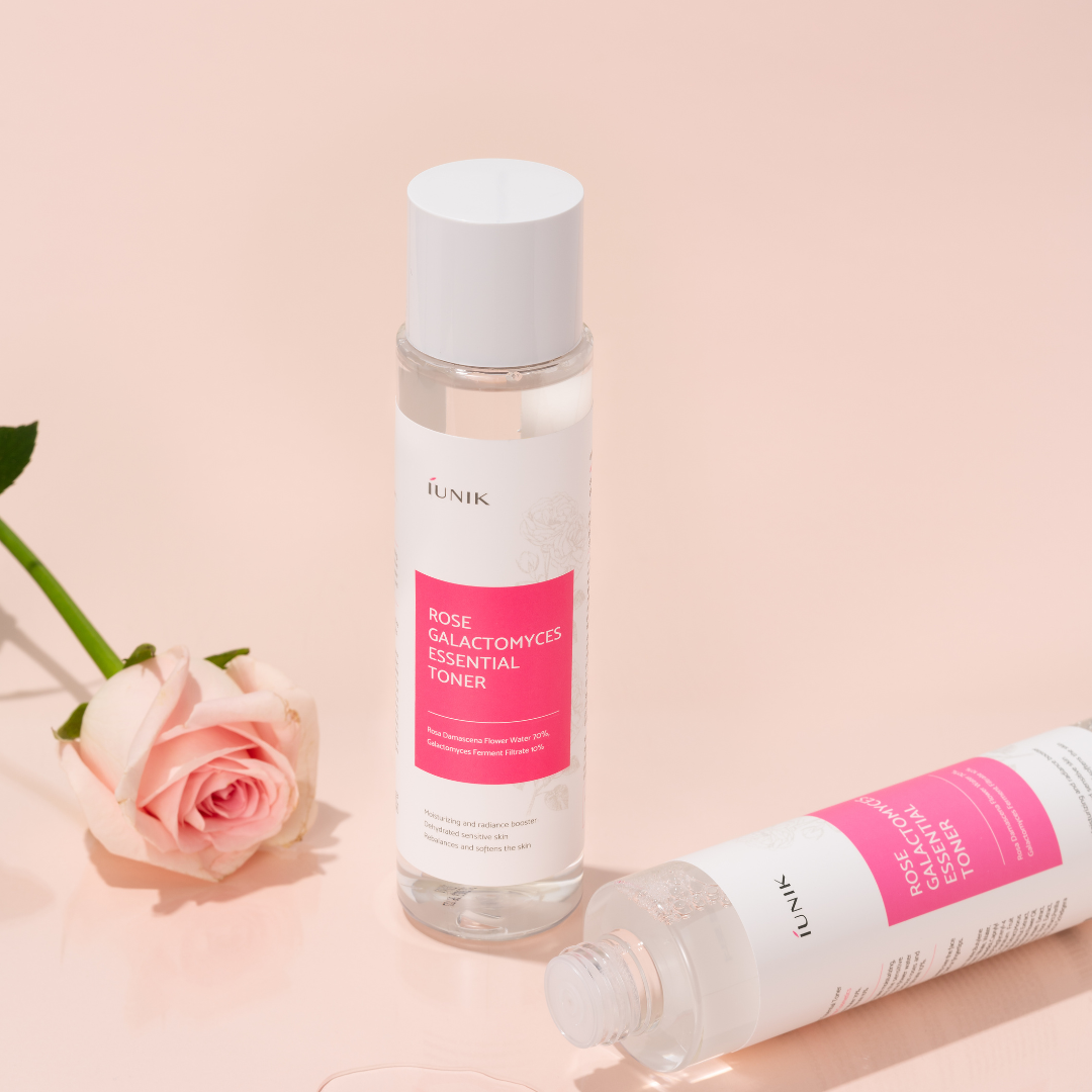 iUNIK Rose Galactomyces Essential Toner 200ml - Shop at Glowii Beauty