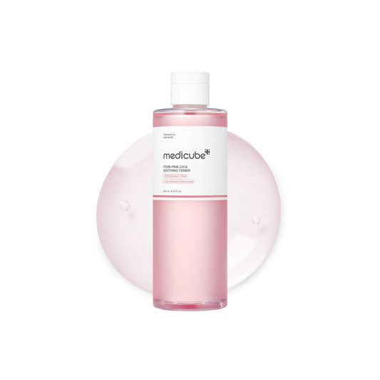 MEDICUBE PDRN Pink Cica Soothing Toner 250Ml - Shop at Glowii Beauty