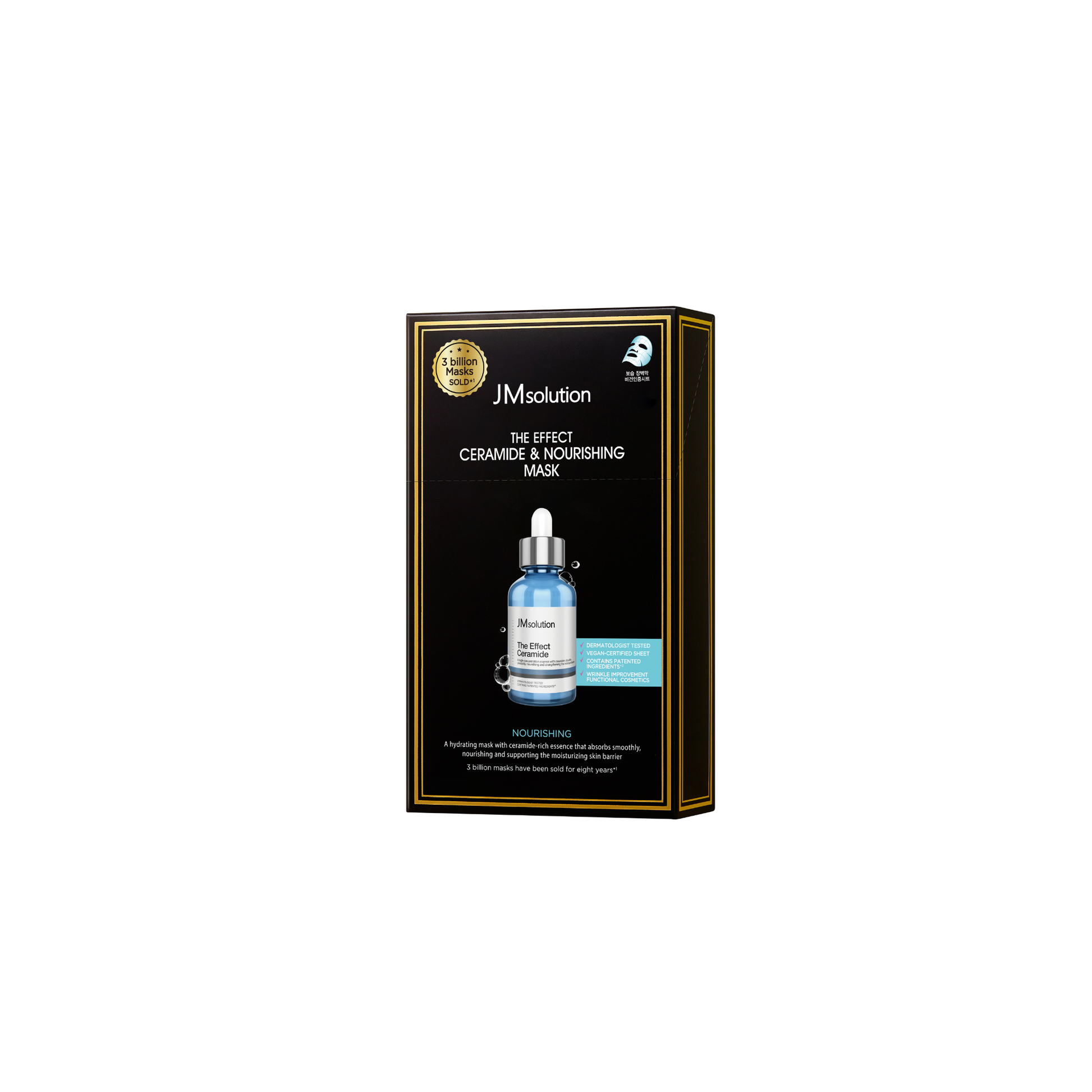 JMsolution The Effect Ceramide & Nourishing Mask Box [10pcs] - Shop K-Beauty in Australia