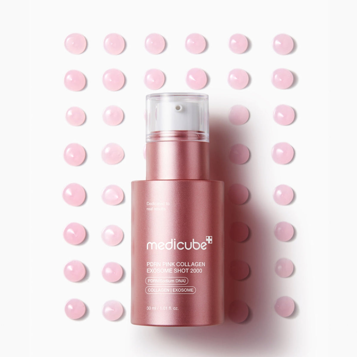 MEDICUBE PDRN Pink Exosome Shot Serum 2000 30Ml - Shop at Glowii Beauty