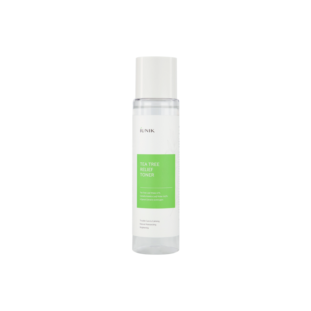 iUNIK Tea Tree Relief Toner 200ml - Shop at Glowii Beauty