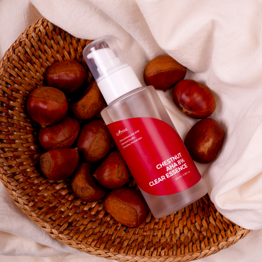 ISNTREE Chestnut AHA 8% Clear Essence 100 mL - Glowii Beauty