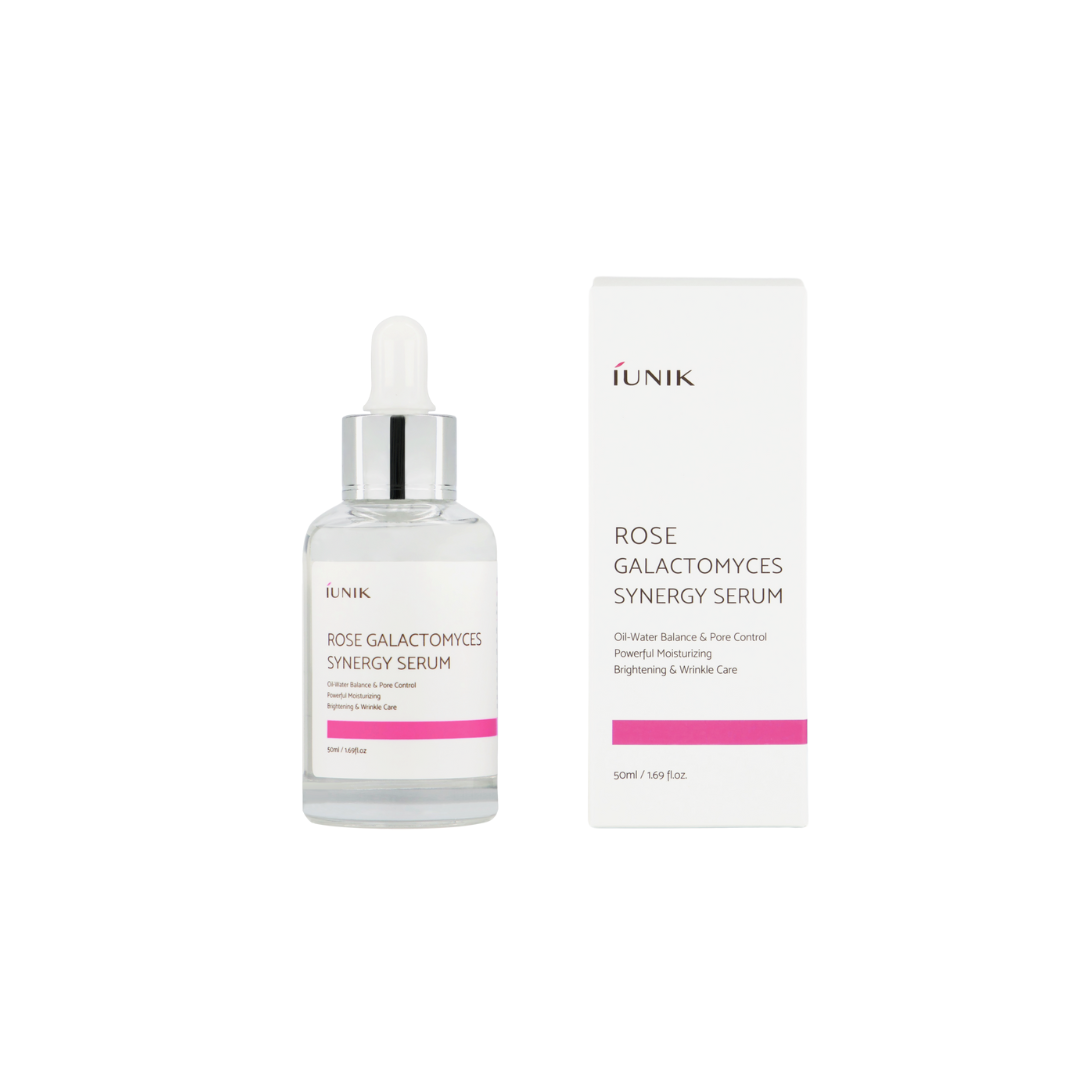 iUNIK Rose Galactomyces Synergy Serum 50ml - Shop at Glowii Beauty