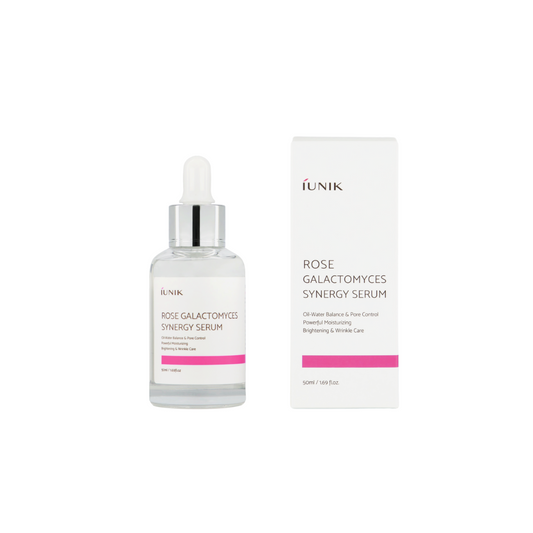 iUNIK Rose Galactomyces Synergy Serum 50ml - Shop at Glowii Beauty