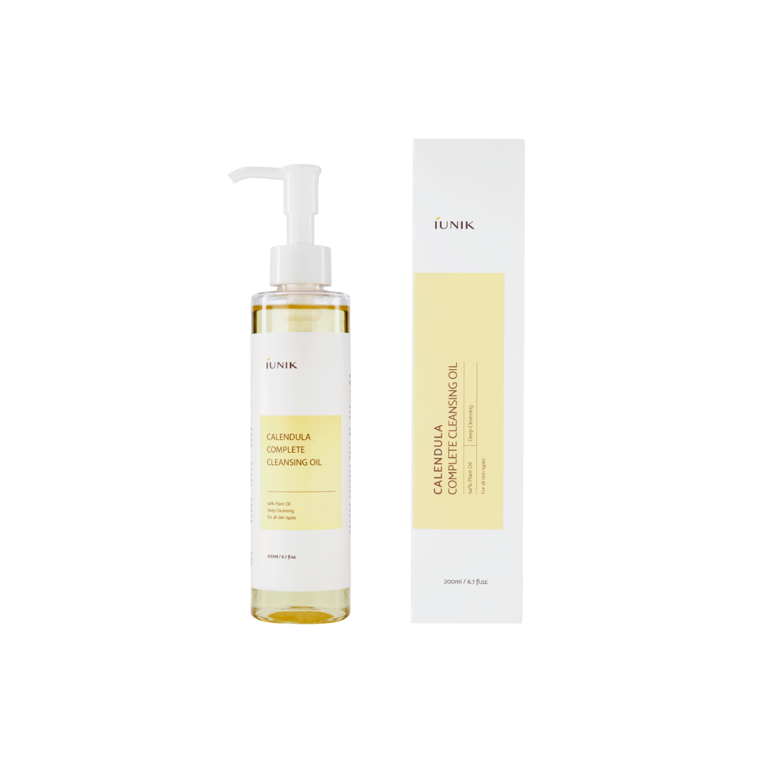 iUNIK Calendula Complete Cleansing Oil 200ml - Shop at Glowii Beauty