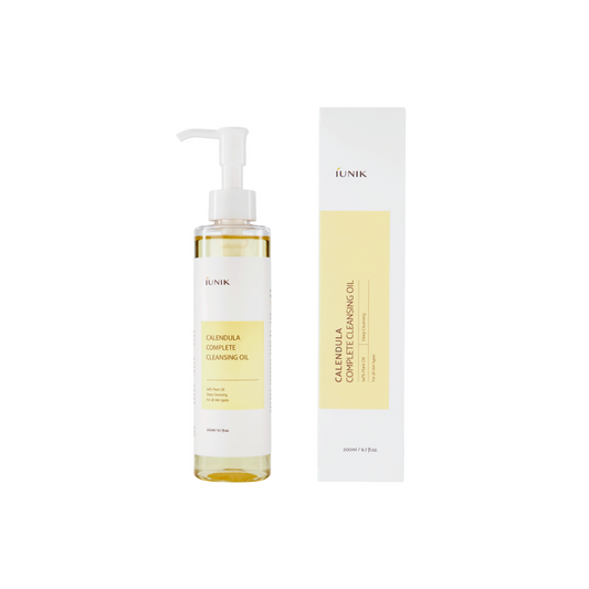 iUNIK Calendula Complete Cleansing Oil 200ml - Shop at Glowii Beauty