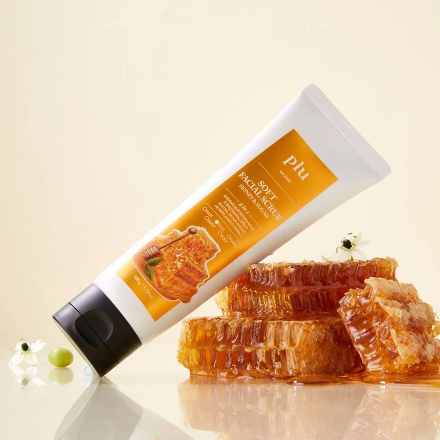 Soft Facial Scrub Honey & Sugar 100g