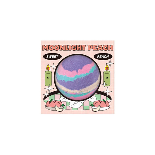Bubble Bath Bomb Moon Light Peach 200g