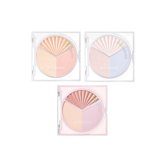 Peripera V Highlighter (3 Colours) - Shop now at Glowii Beauty