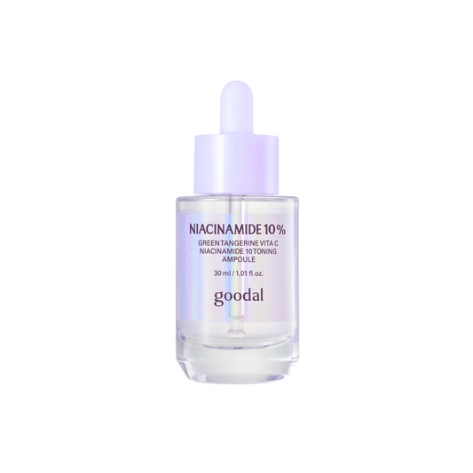 Goodal Green Tangerine Vita C Niacinamide 10 Toning Ampoule 30ml - Shop now at Glowii Beauty