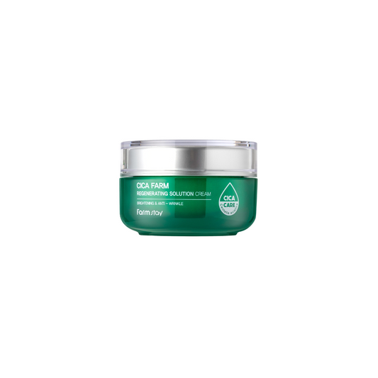 Farmstay Cica Farm Regenerating Solution Cream 50ml  - Glowii Beauty