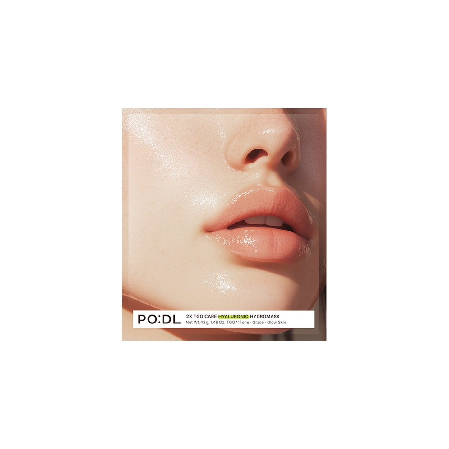 PO:DL 2X TGG Care Hyaluronic Hydromask [1pc] - Shop K-Beauty in Australia