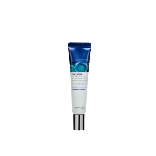 Farmstay Collagen Water Full Moist Rolling Eye Serum 25ml  - Glowii Beauty