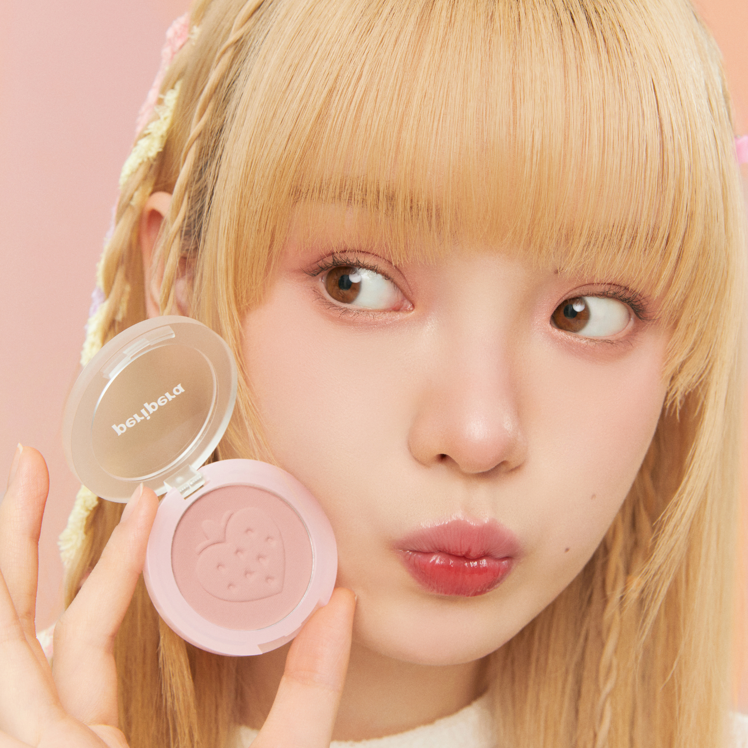 Peripera Pure Blushed Sunshine Cheek (Soft Berry Edition) - 2 Colors - Shop now at Glowii Beauty