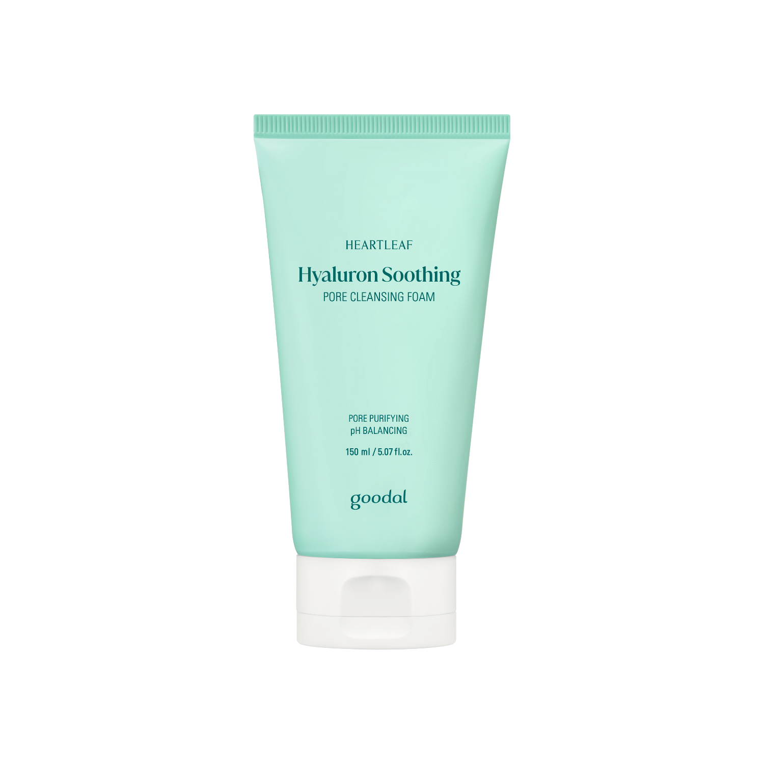 Goodal Houttuynia Cordata Hyaluron Soothing Pore Cleansing Foam 150ml  - Glowii Beauty