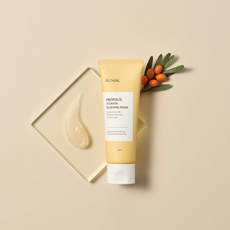 iUNIK Propolis Vitamin Sleeping Mask 60ml - Shop at Glowii Beauty