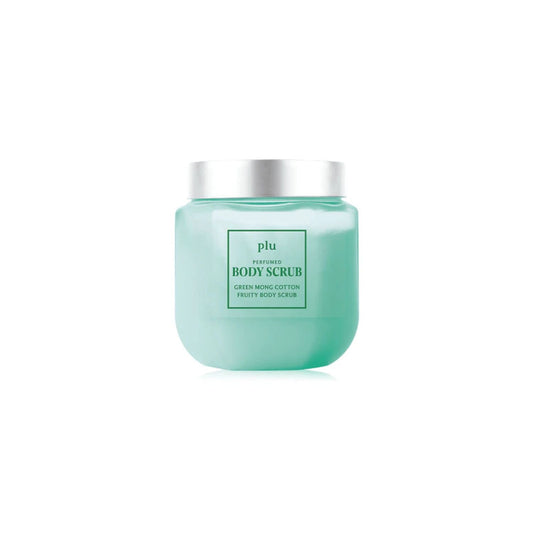 Perfumed Fruity Sugar Body Scrub Green Mong Cotton 500g