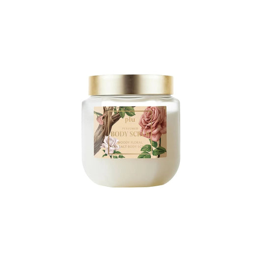 Perfumed Sea Salt Body Scrub Woody Floral 500g
