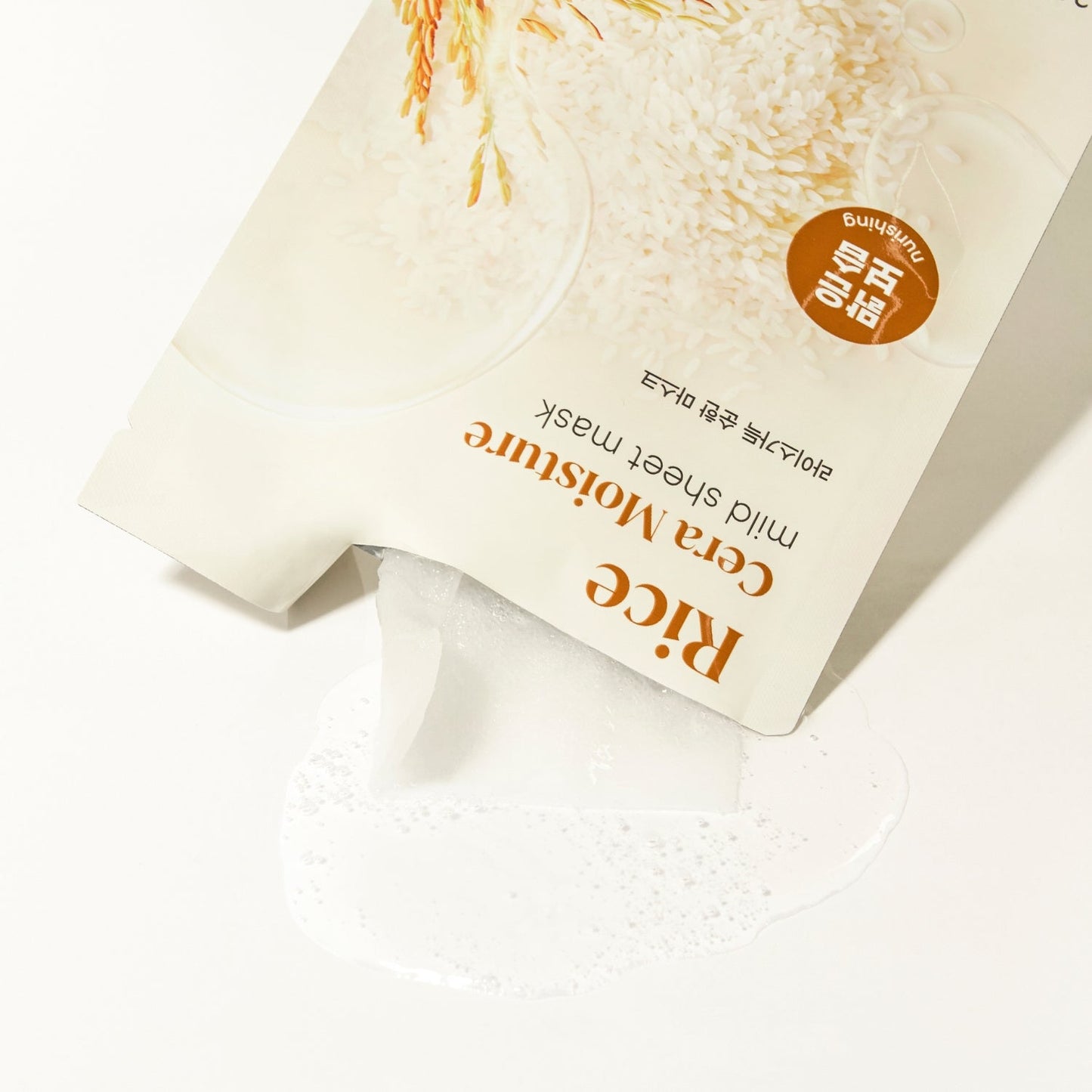 Rice Cera Moisture Mild Sheet Mask 1pc