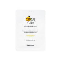 Farmstay Citrus Yuja Vitalizing Mask Sheet 1pc  - Glowii Beauty