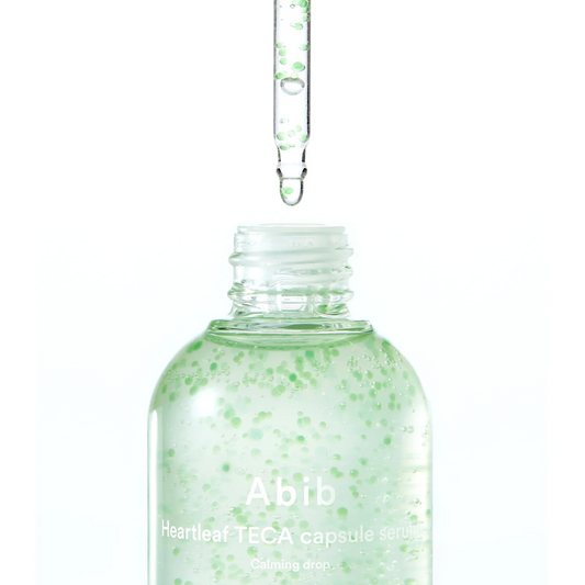 Abib Heartleaf Teca Capsule Serum Calming Drop 50ml - Shop now at Glowii Beauty