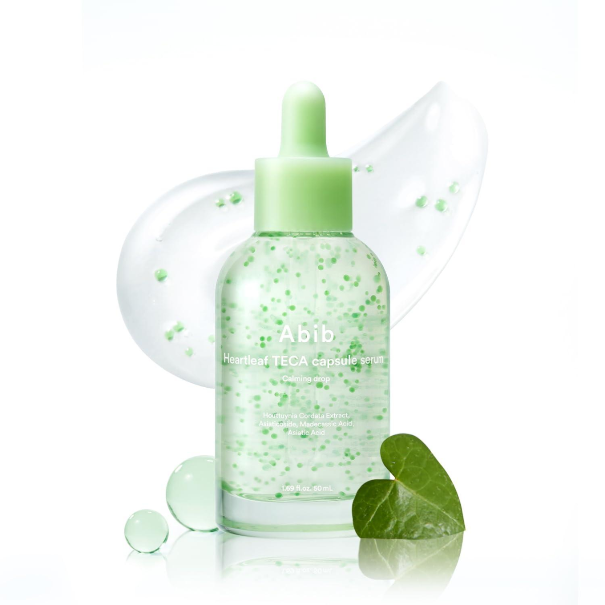 Abib Heartleaf Teca Capsule Serum Calming Drop 50ml - Shop now at Glowii Beauty