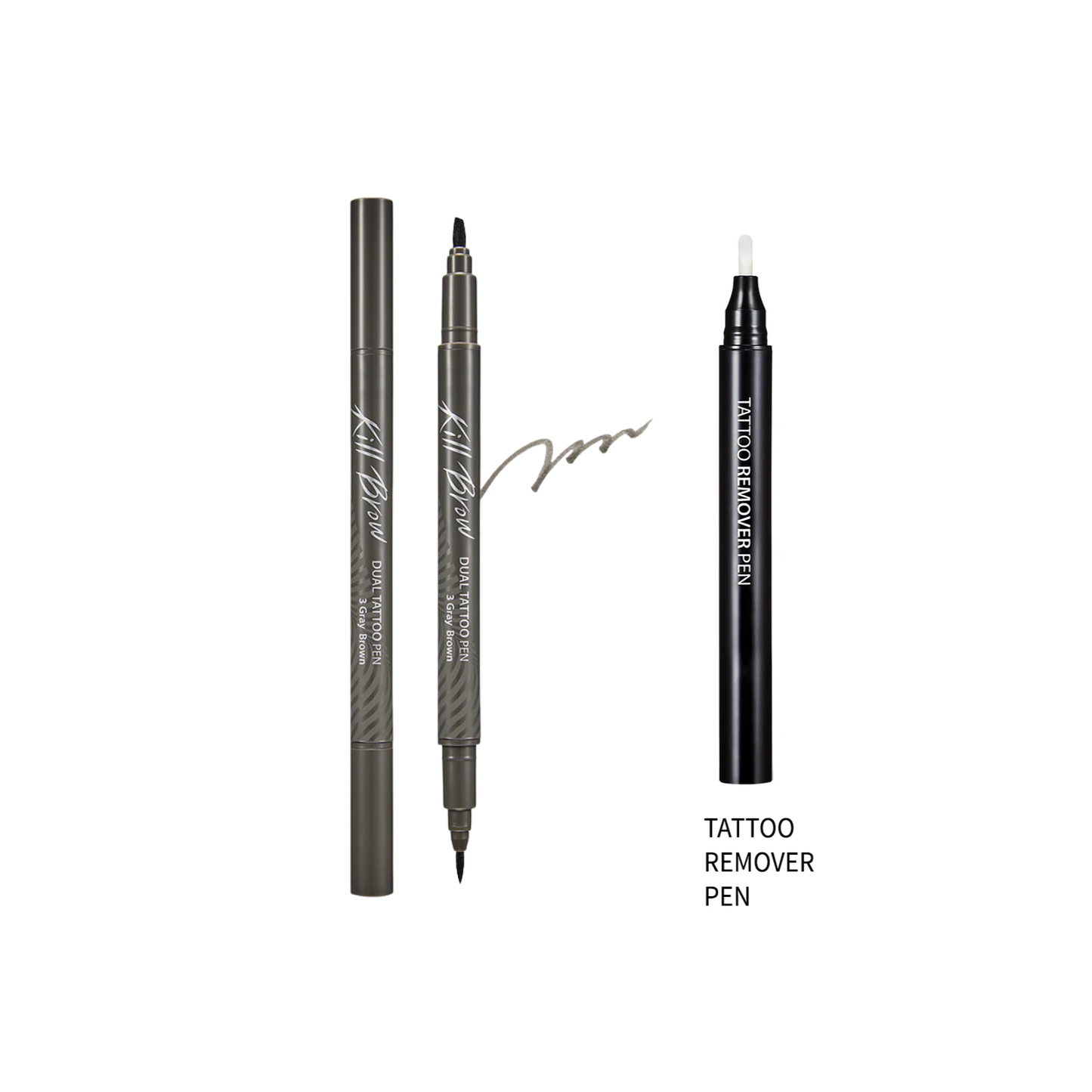 Clio Kill Brow Dual Tattoo Pen Set (3 Shades) - Shop K-Beauty in Australia