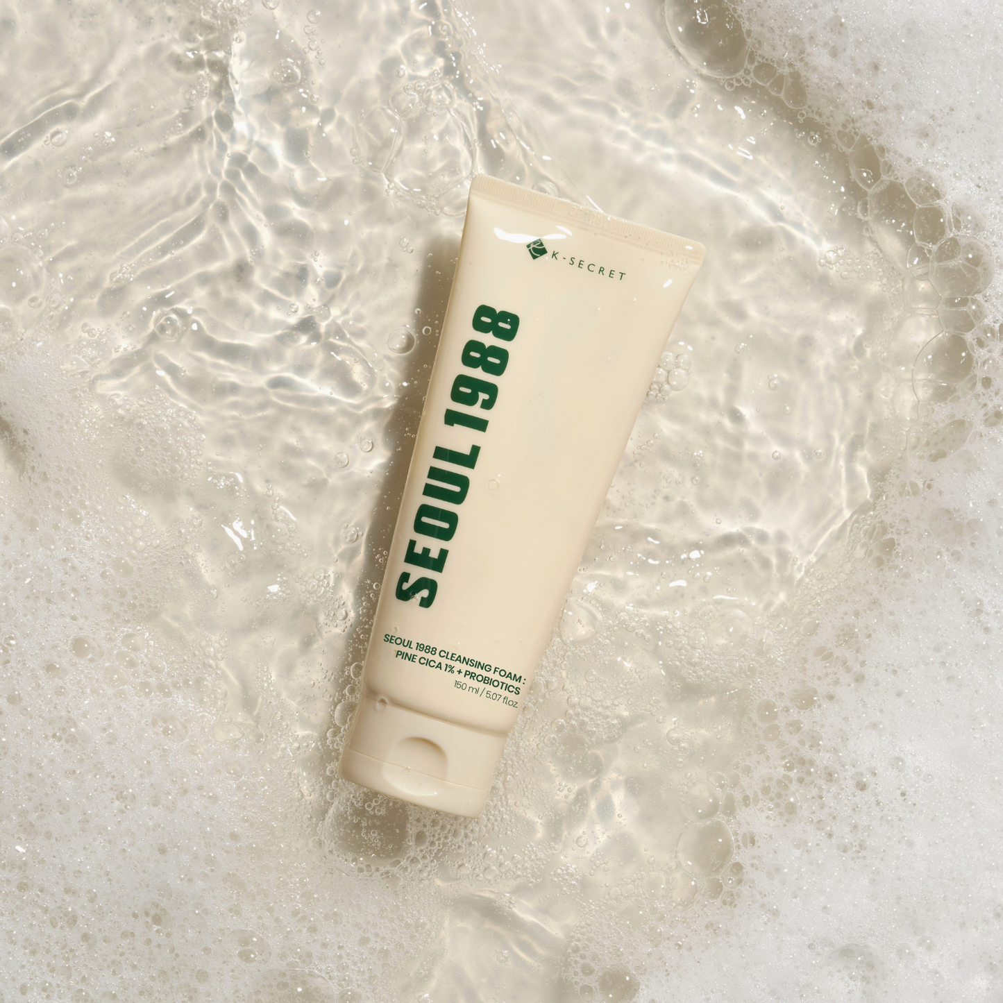 Seoul 1988 Cleansing Foam: Pine Cica 1% + Probiotics 150ml