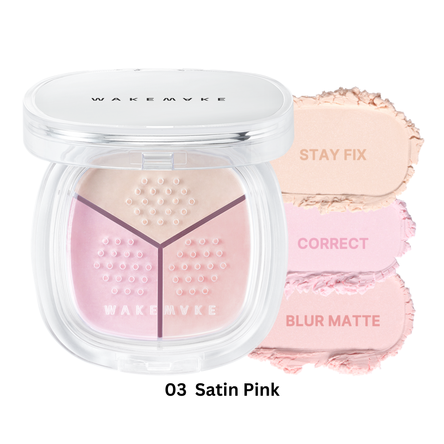 WAKEMAKE Stay Fixer Multi Color Powder (3 Shades)  - Glowii Beauty