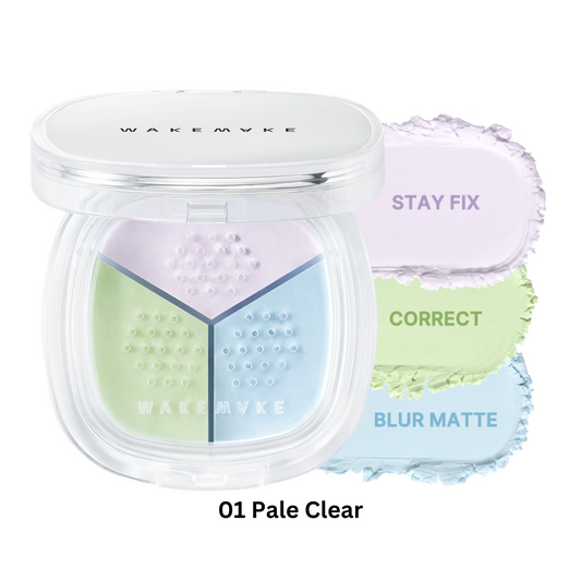 WAKEMAKE Stay Fixer Multi Color Powder (3 Shades)  - Glowii Beauty