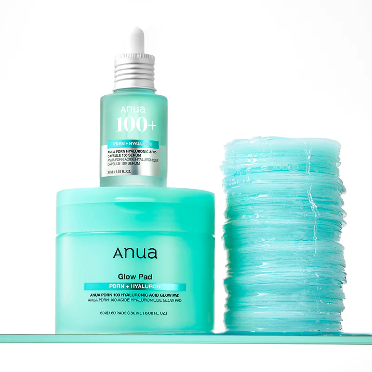 Anua PDRN Hyaluronic Glow Pad 60ea - Shop K-Beauty in Australia