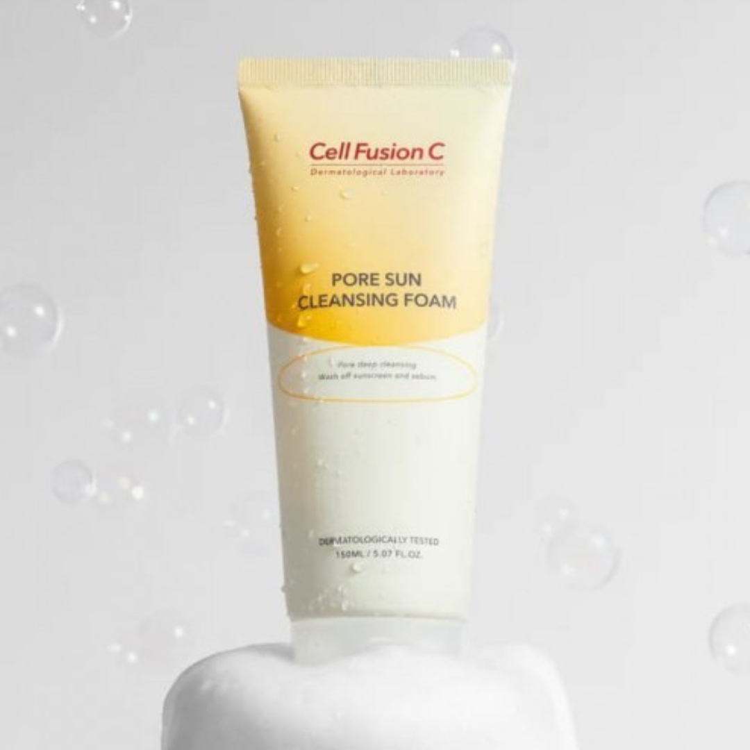 Cell Fusion C Pore Sun Cleansing Foam 150ml  - Glowii Beauty