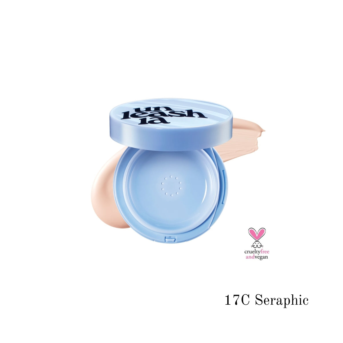 Unleashia Babe Skin Baby Blue Cushion - Shop at Glowii Beauty