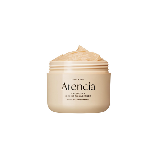 Arencia Calendula Rice Mochi Cleanser 120g - Shop now at Glowii Beauty