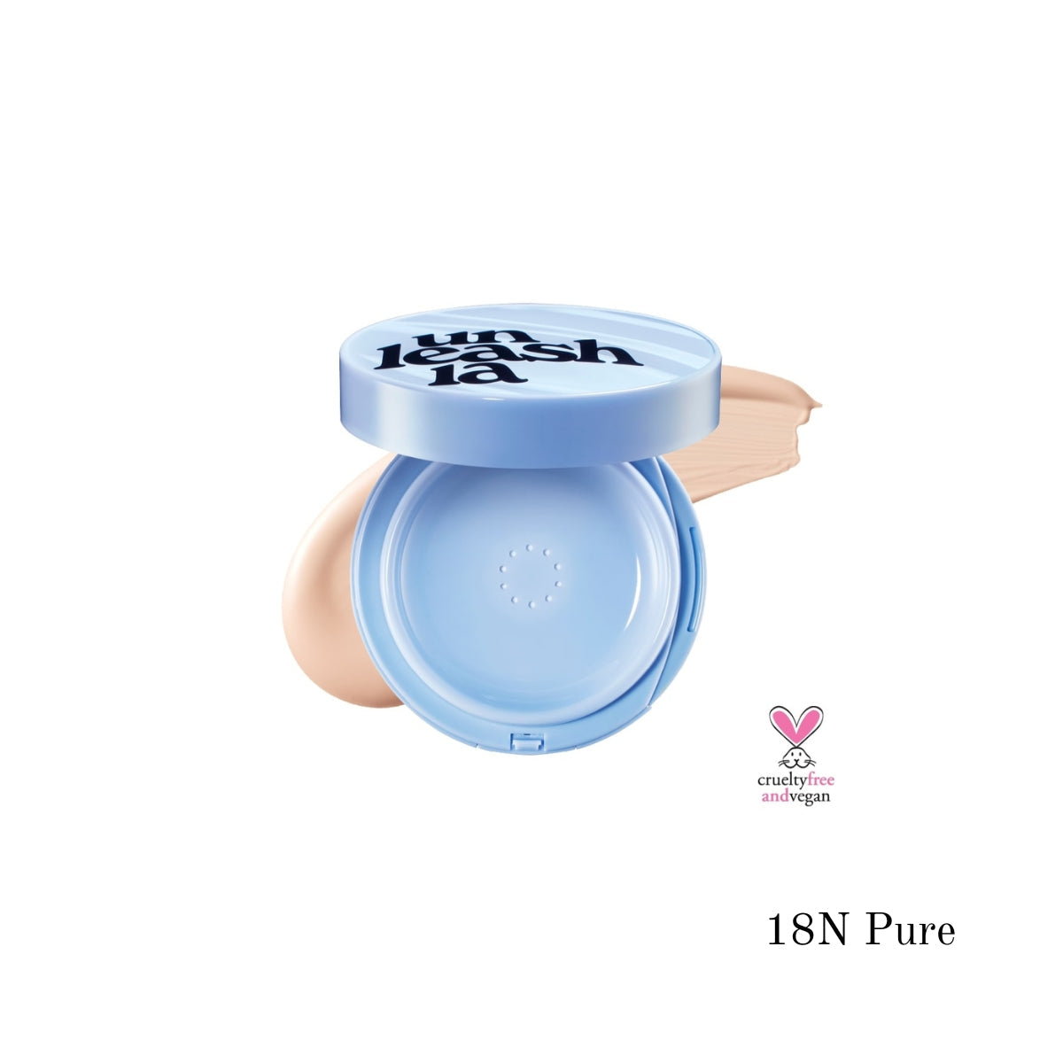 Unleashia Babe Skin Baby Blue Cushion - Shop at Glowii Beauty