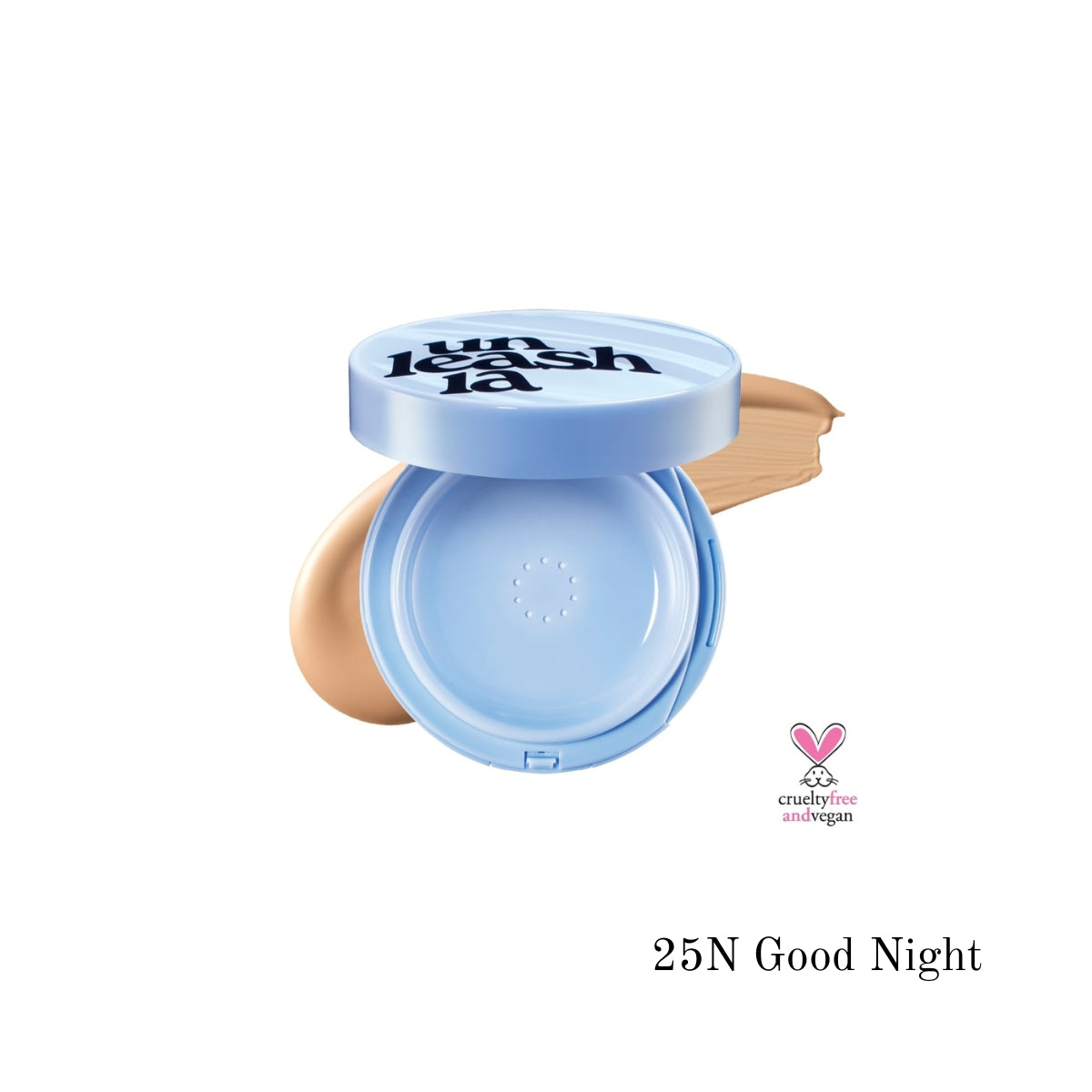Unleashia Babe Skin Baby Blue Cushion - Shop at Glowii Beauty