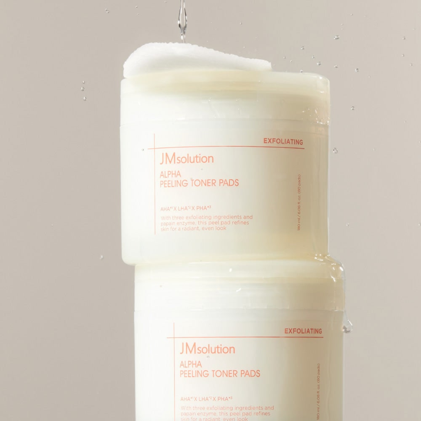 JM Solution Alpha Peeling Toner Pads 80 pads - Shop K-Beauty in Australia