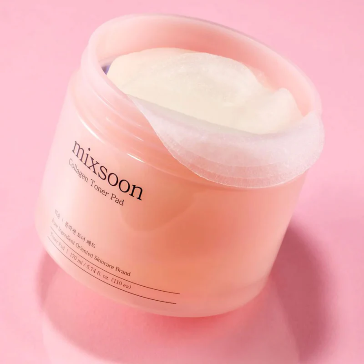Mixsoon Collagen Toner Pad 110 Sheets - Shop at Glowii Beauty