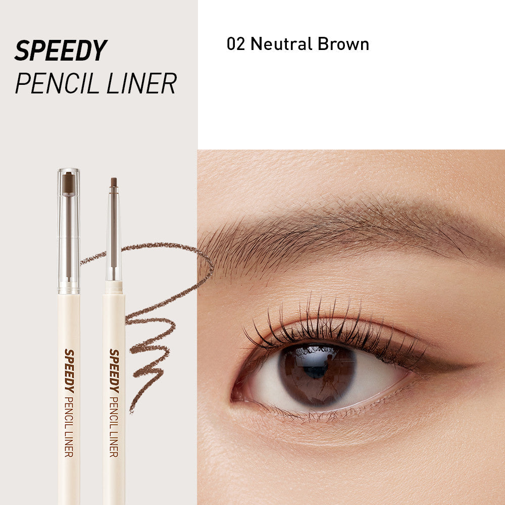 Peripera Speedy Pencil Liner (5 colours) - Shop now at Glowii Beauty