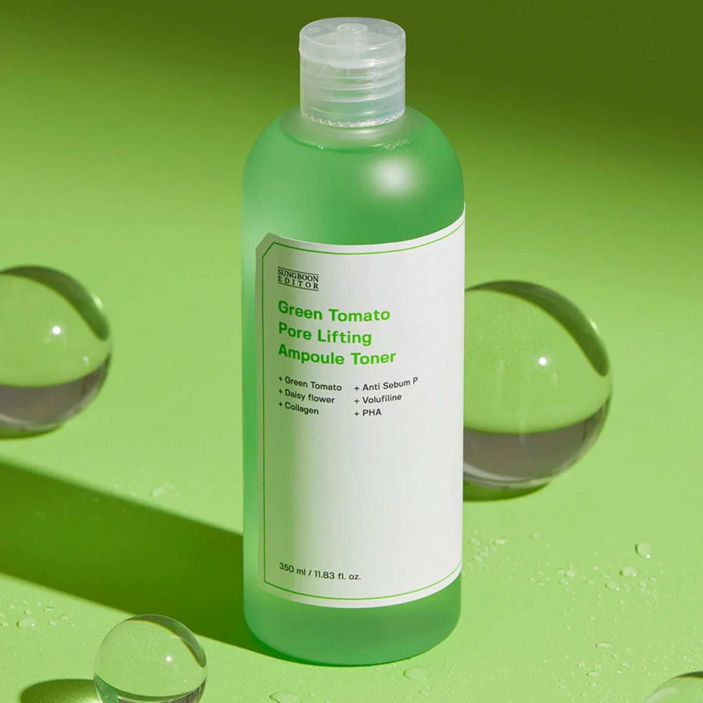 Green Tomato Pore Lifting Ampoule Toner 350ml