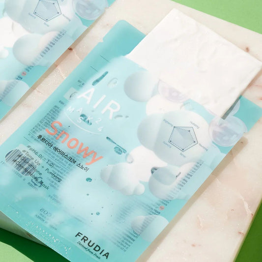 Frudia AIR Mask 24 Snowy 1pc  - Glowii Beauty