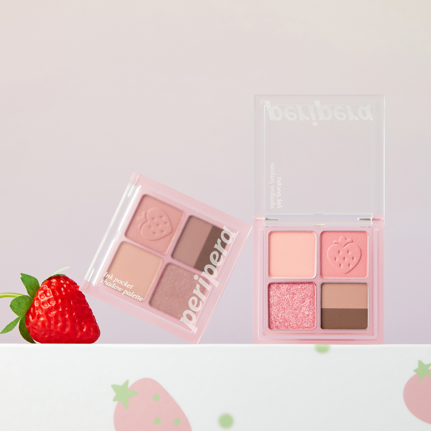 Peripera Ink Pocket Shadow Palette (Soft Berry Edition) - 2 Variants - Shop now at Glowii Beauty