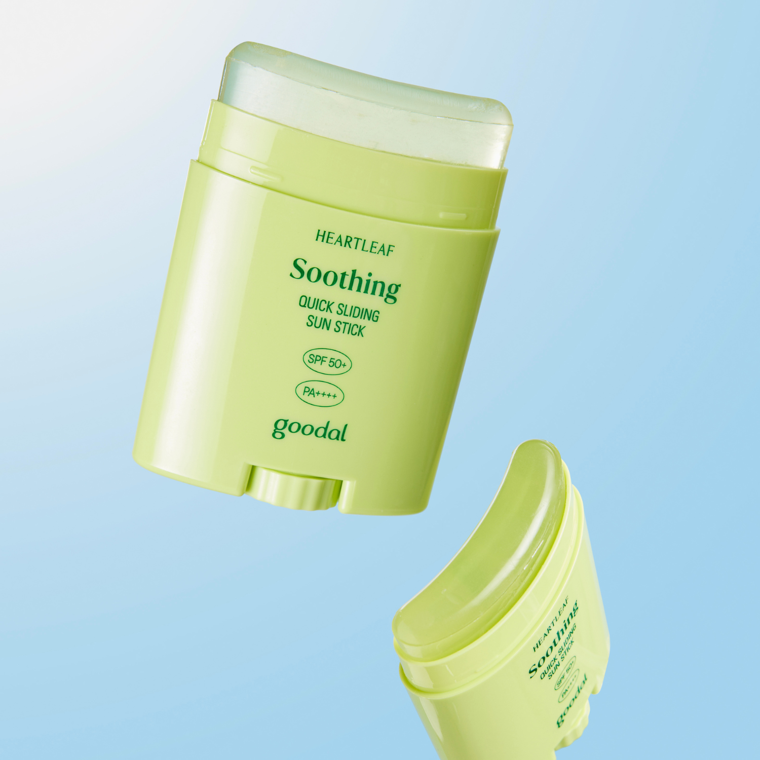 Goodal Heartleaf Soothing Quick Sliding Sun Stick SPF 50+ PA++++ 22g - Shop now at Glowii Beauty