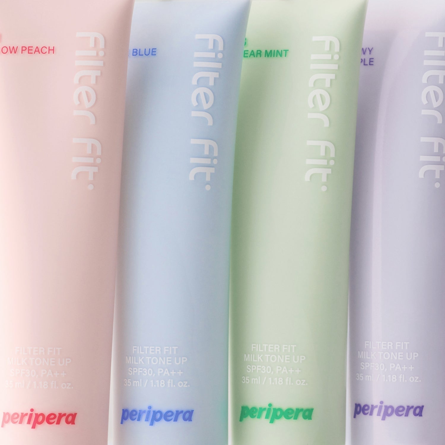 Peripera Filter Fit Milk Tone Up (4 Variants) - Shop now at Glowii Beauty