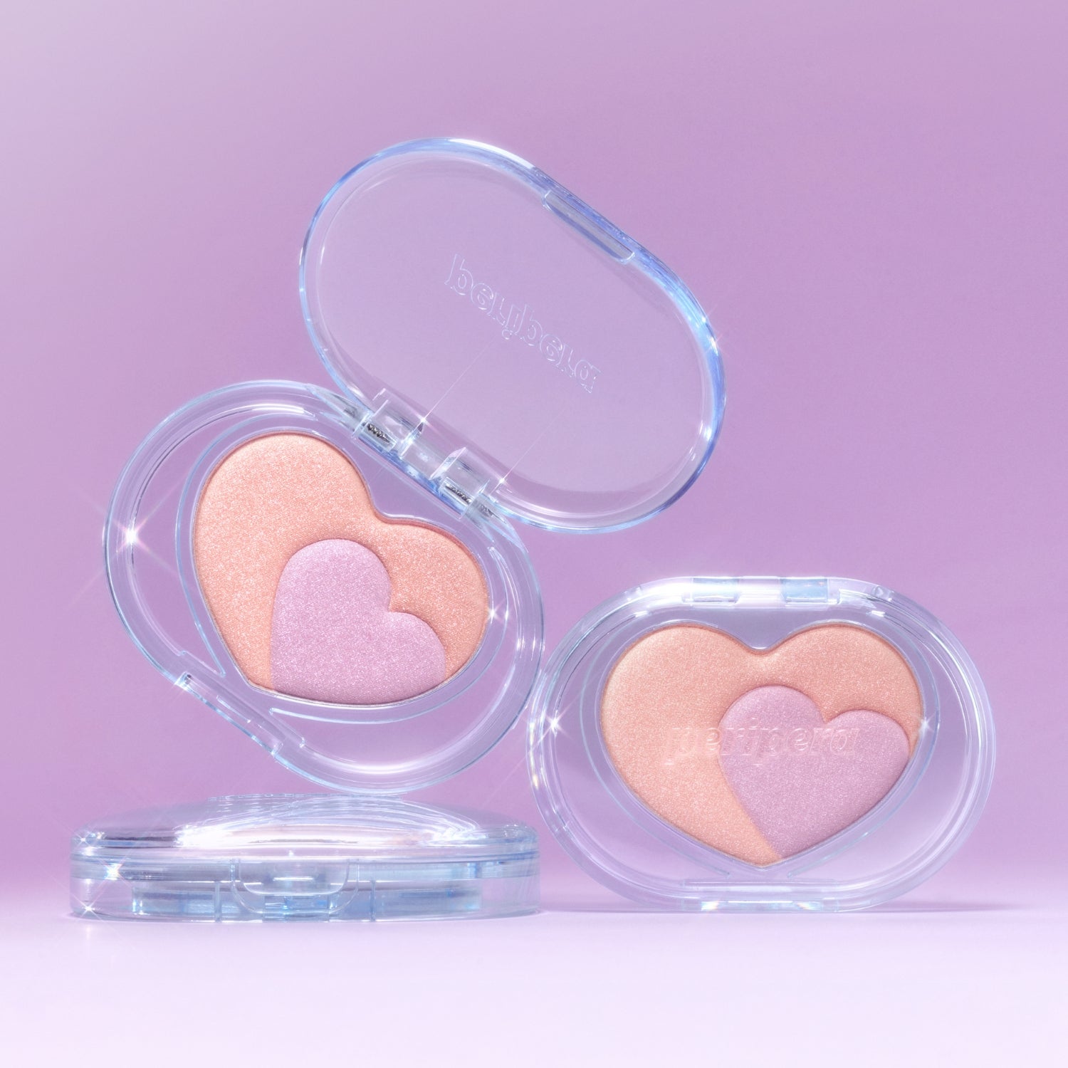 Peripera Heart Pocketbeam (2 Variants) - Shop now at Glowii Beauty