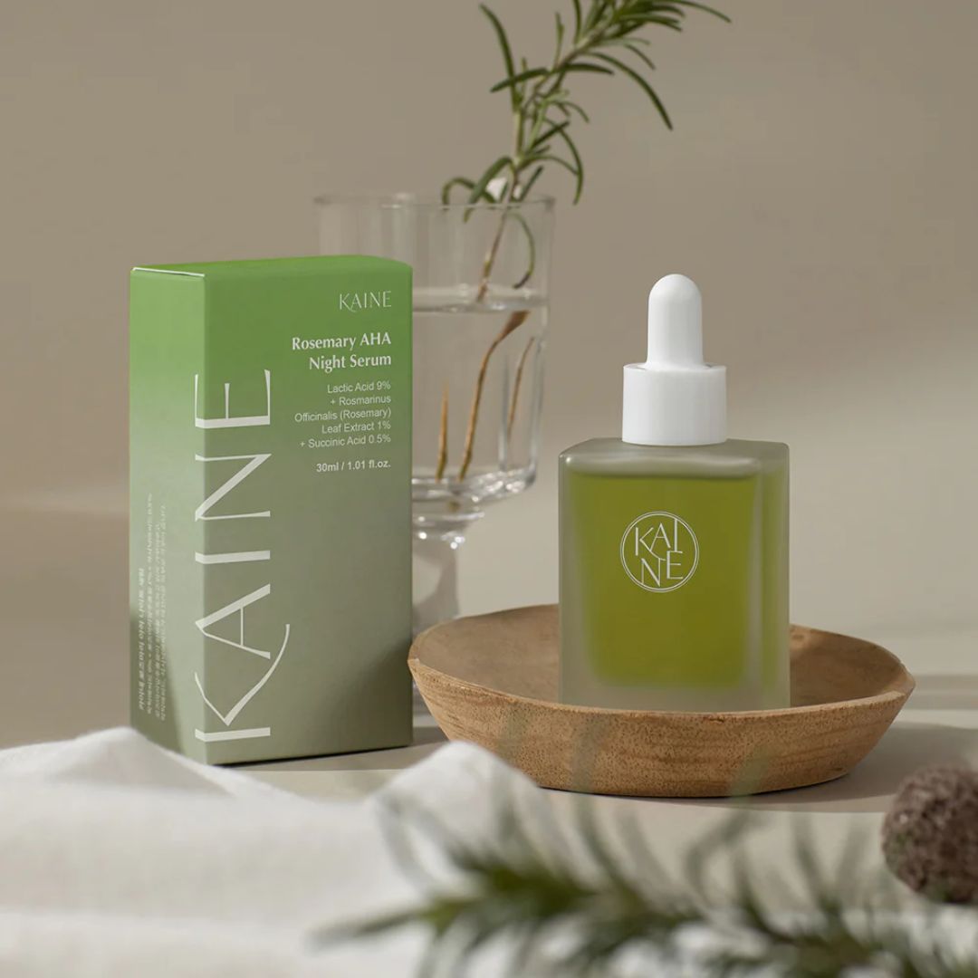 KAINE Rosemary AHA Night Serum 30ml  - Glowii Beauty